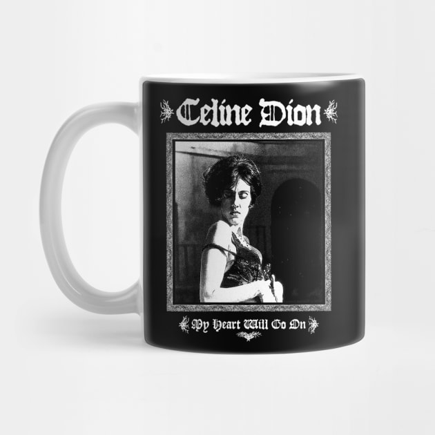 Metal Style Celine Dion by theloudandnoisy